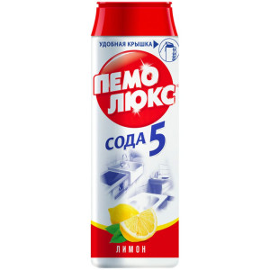 Порошок чистящий Пемолюкс Сода 5 лимон 480 г