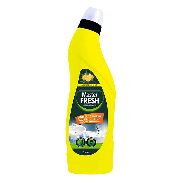 Гель чистящий Master Fresh универсальный концентрированный Аромат Лимона 750 г