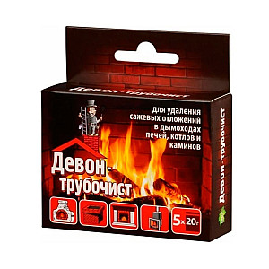 Порошок для печей и каминов Девон-Трубочист 5*20 г