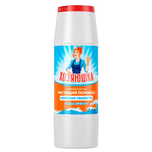 Порошок чистящий Хозяюшка универсальный Морская свежесть 450 г