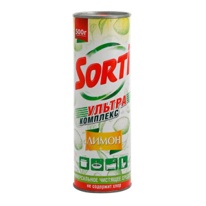 Средство чистящее Sorti Лимон порошкообразное 500 г