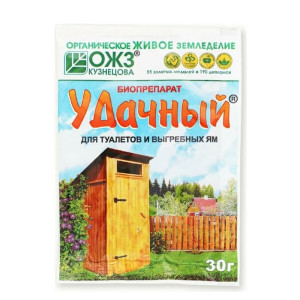 Биопрепарат ОЖЗ Кузнецова Удачный для туалетов 30 г