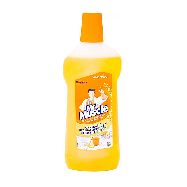 Средство моющее для пола и других поверхностей Mr.Muscle Универсал Цитрусовый коктейль 500 мл