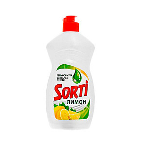 Средство для мытья посуды Sorti Лимон жидкое 450 г