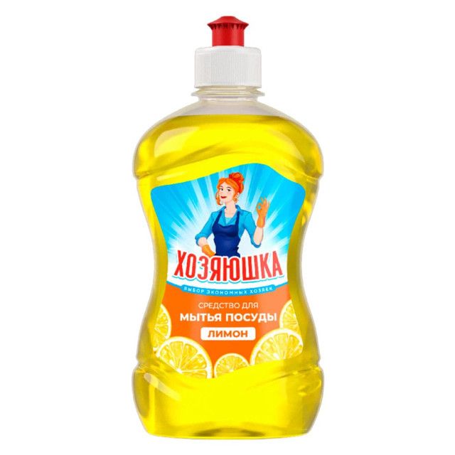 Средство для мытья посуды Хозяюшка Лимон 500 мл