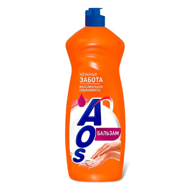 Средство для мытья посуды AOS жидкое бальзам 900 г