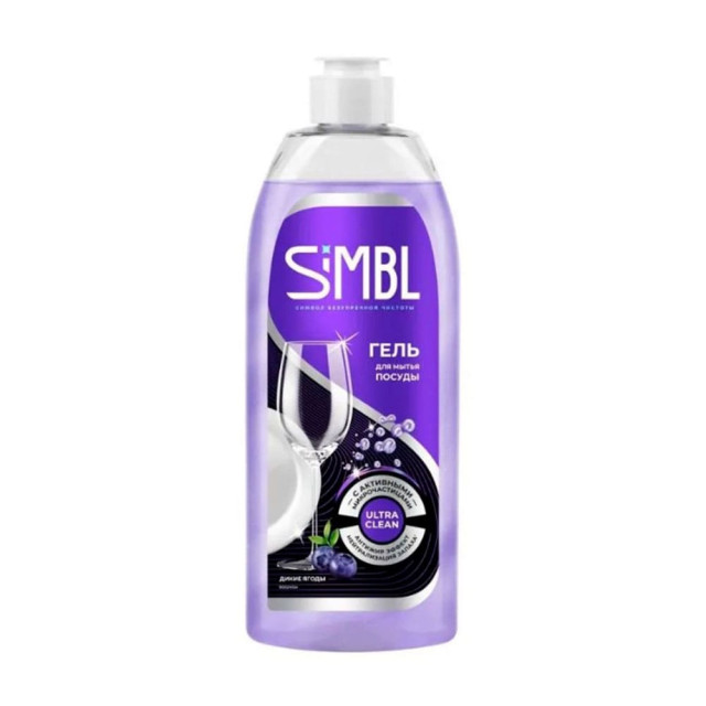 Гель для мытья посуды Simbl с ароматом диких ягод 450 мл