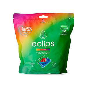 Капсулы для стирки Eclips Color 12 шт
