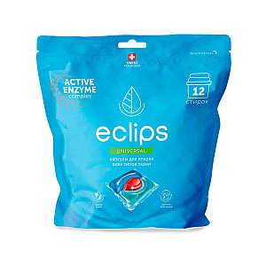 Капсулы для стирки Eclips Universal 12 шт