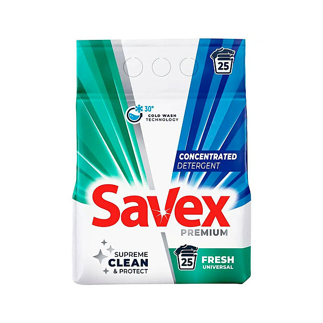 Средство моющее Savex Fresh для машинной стирки 2 кг