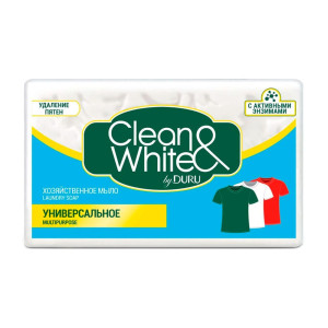 Мыло хозяйственное Clean&White Duru универсальное 2 шт*120 г