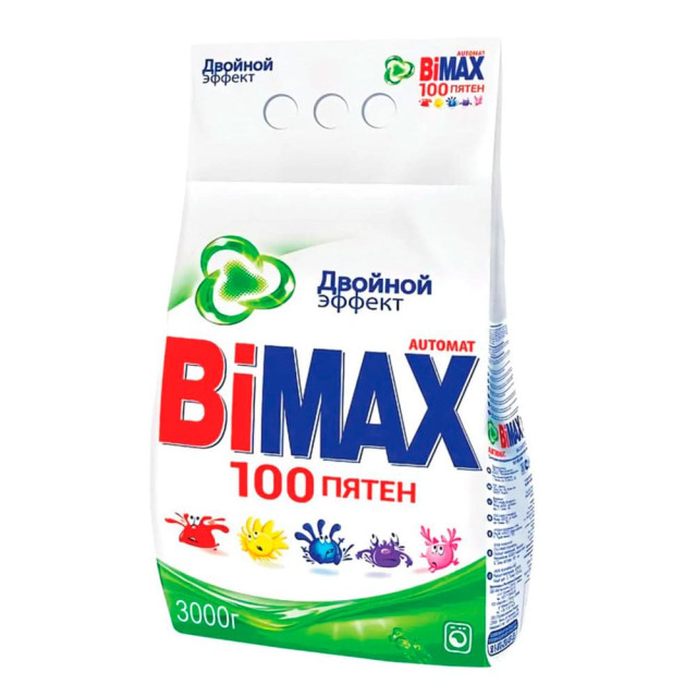 СМС порошкообразное Bimax универсальное 3 кг