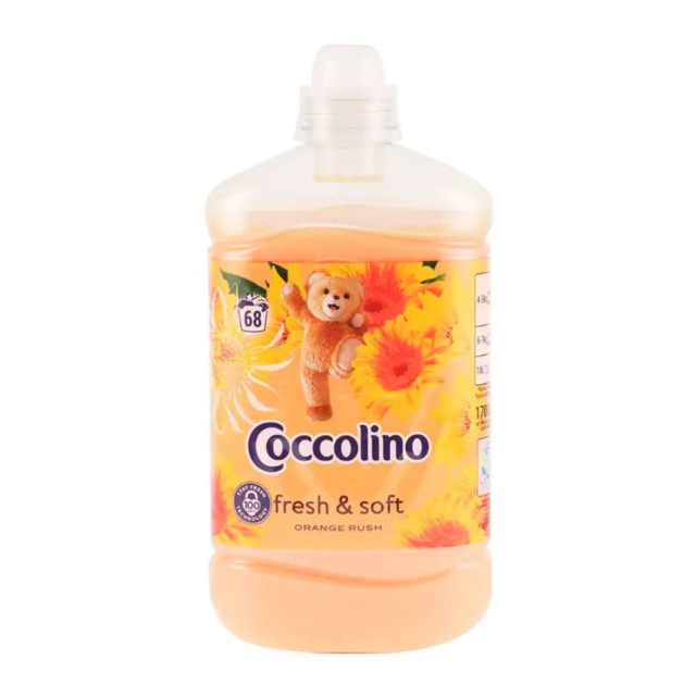Ополаскиватель-концентрат для белья Coccolino Fresh & Soft Orange Rush 1.7 л
