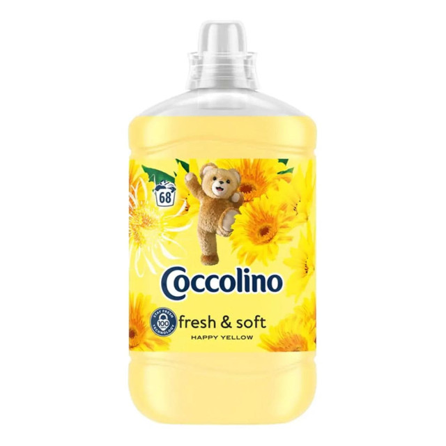 Ополаскиватель-концентрат для белья Coccolino Fresh & Soft Happy Yelloy1.7 л