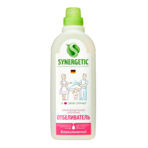 Отбеливатель для белья Synergetic кислородный без хлора 1 л