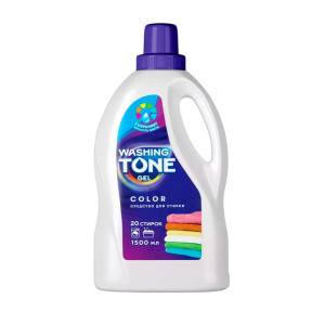 Средство для стирки Washing Tone Яркость цвета гель 1.5 л