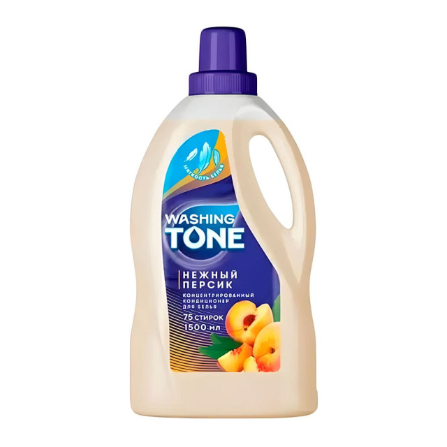 Кондиционер для белья Washing Tone Нежный персик 1.5 л
