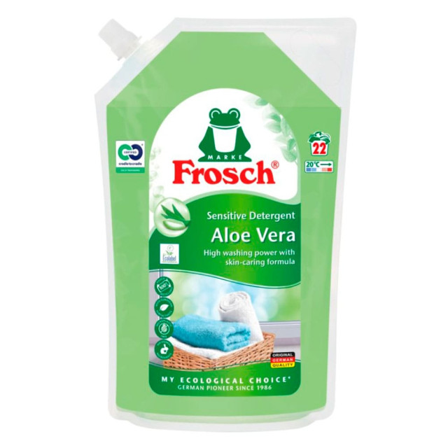 Средство жидкое для стирки Frosch универсальное Алое Вера 1.5 л