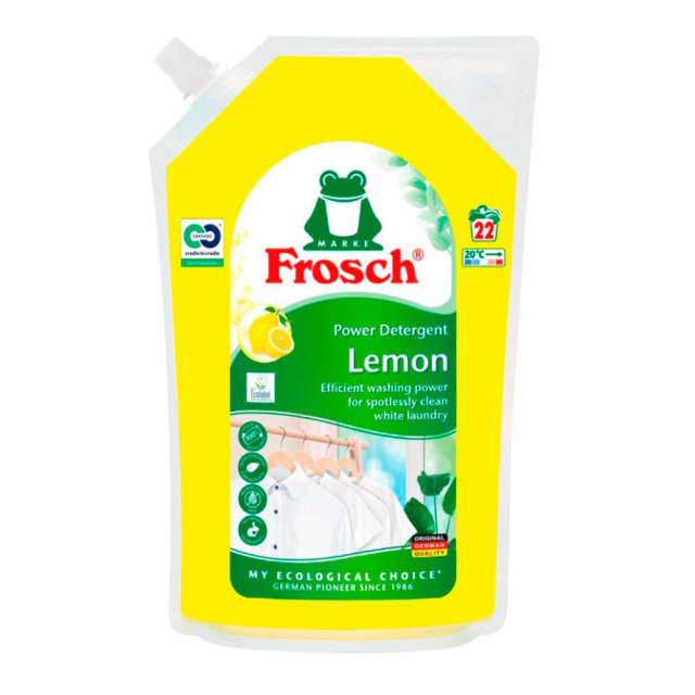 Средство жидкое для стирки Frosch универсальное Лимон 1.5 л