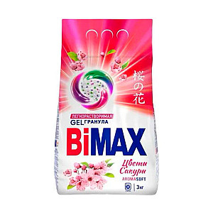 Средство для стирки Bimax универсальное Цветы Сакуры Automat 3 кг