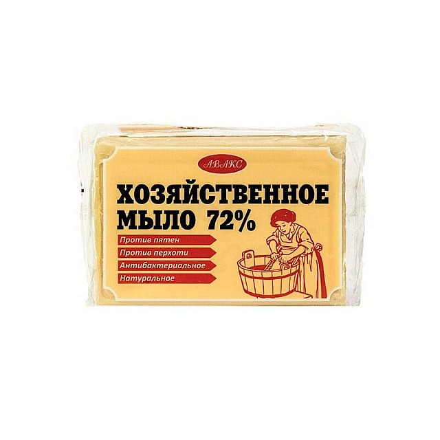 Мыло хозяйственное Авакс 72% 150 г