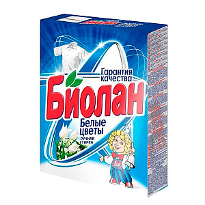 Средство моющее синтетическое Биолан Белые цветы 350 г