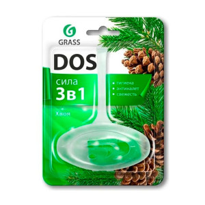 Блок подвесной для унитаза Grass Dos 3 в 1 Хвоя 125851 40 г