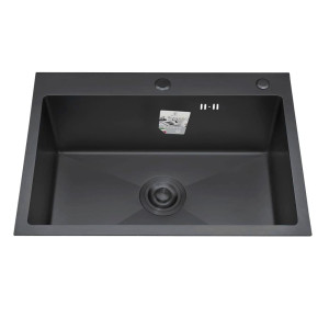 Мойка кухонная Diadonna DS6050B 600*500*200 мм черная