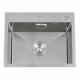 Мойка кухонная Diadonna DS7050 с сифоном черная 700*500*200 мм