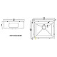 Мойка Astra Black Decor 550*450 мм с коландером