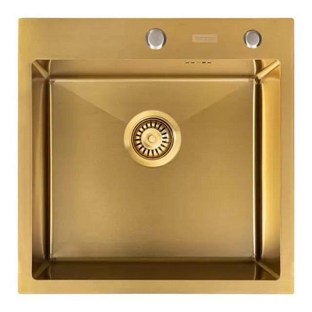 Мойка Astra Gold Decor 500*500 мм с коландером и дозатором