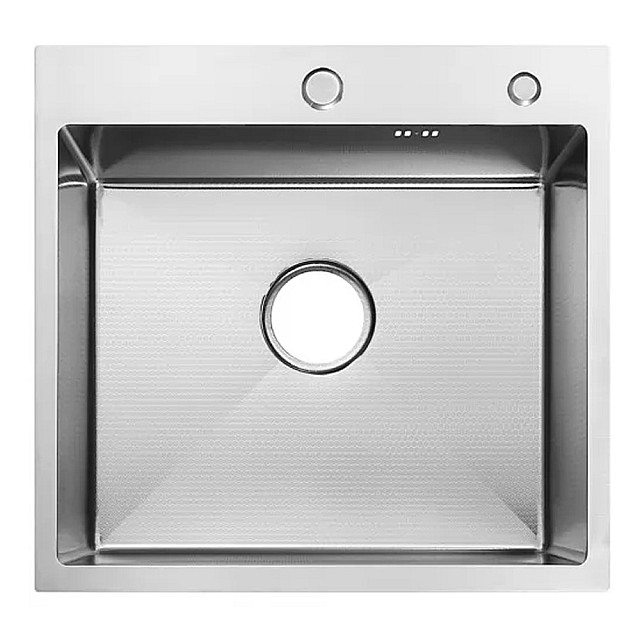 Мойка Astra Satin Decor 550*500 мм с коландером и дозатором