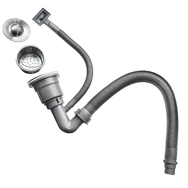 Кухонная мойка с PVD покрытием DS5050BL 500*500*200 мм