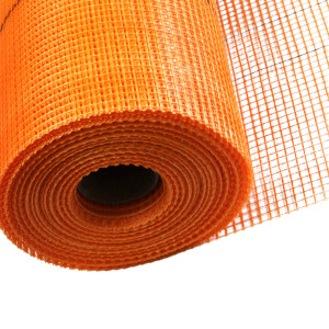 Стеклосетка Fixar CCШ-160 штукатурная 5*5 мм 1*50 м оранжевая