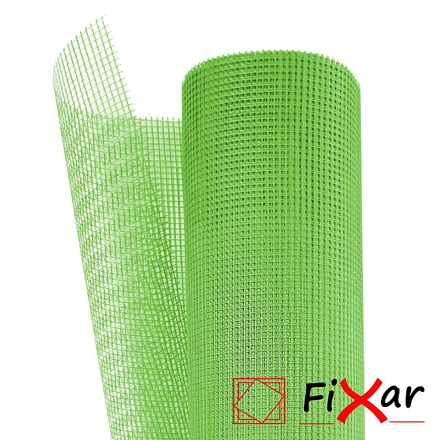 Стеклосетка штукатурная Fixar ССШ-160 FIX-0003 5*5 мм ультразелёная 1*50 м
