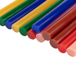 Стержни клеевые Rexant 09-1230 цветные 11.3*100 мм 12 шт