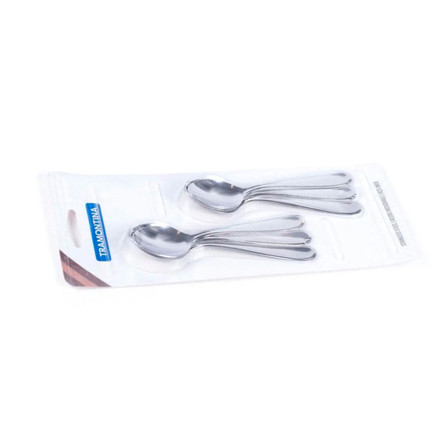 Набор ложек чайных Tramontina Angra 66903071 код 124116 металлических 6 шт