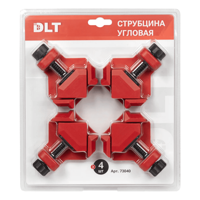 Струбцина угловая DLT 73040 4 шт