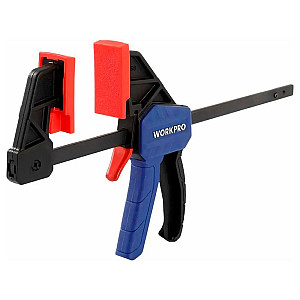 Струбцина быстрозажимная Workpro 100 мм 2 шт