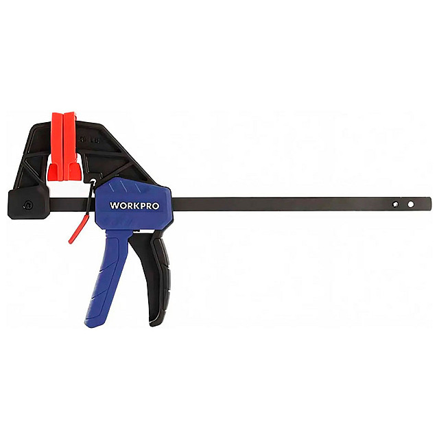 Струбцина быстрозажимная Workpro 100 мм 2 шт