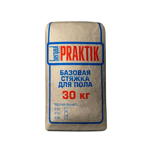 Стяжка для пола Bergauf Praktik базовая 30 кг
