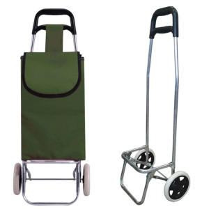 Сумка-тележка хозяйственная MonAmi 1612 цвет №13 хаки