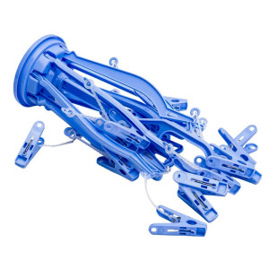 Вешалка-сушилка для мелочей Рыжий кот 311379 16 прищепок