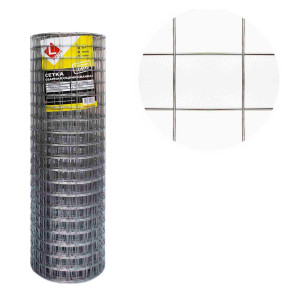 Сетка сварная Lihtar 50*50*1.6 мм оцинкованная 1 м