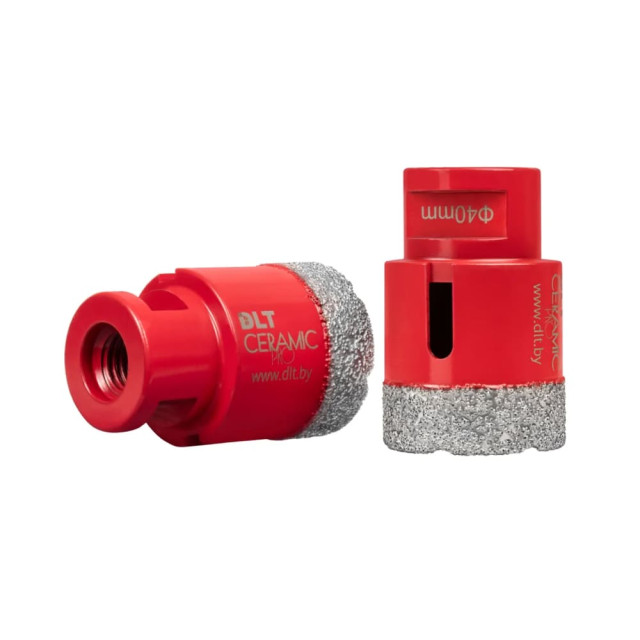 Коронка алмазная DLT Ceramic Pro 0497 для плитки и камня 40 мм