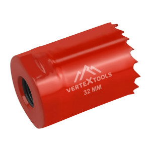 Коронка биметаллическая VertexTools 2525-32 по металлу 32 мм