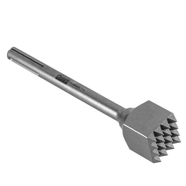 Зубило бучарда Gepard GP0706-265 SDS-max 16 зубьев 45*45*265 мм