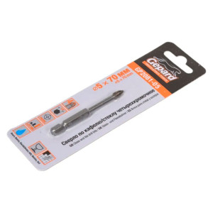 Сверло по кафелю/стеклу Gepard GP2081-05 четырехкромочное 5.0*70 мм