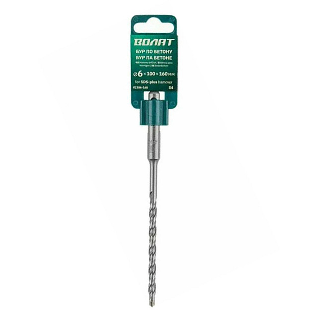 Бур Волат 82106-160 SDS-plus 6*100*160 мм