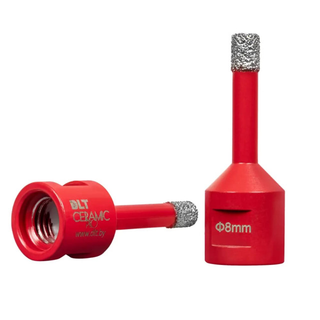 Коронка алмазная DLT Ceramic Pro 0689 для плитки и камня 8 мм